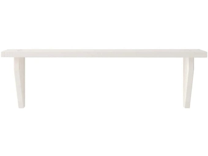 Dorel Home Etajera suspendata din lemn de pin, Anita Alb, L100xl15xH15 cm