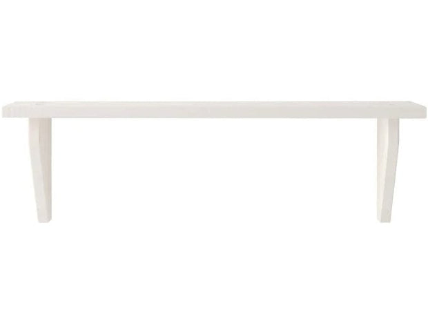 Dorel Home Etajera suspendata din lemn de pin, Anita Alb, L100xl15xH15 cm