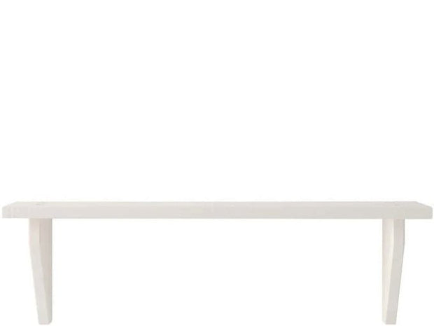 Dorel Home Etajera suspendata din lemn de pin, Anita Alb, L50xl15xH15 cm