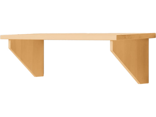 Dorel Home Etajera suspendata din lemn de pin, Anita Natural, L50xl15xH15 cm