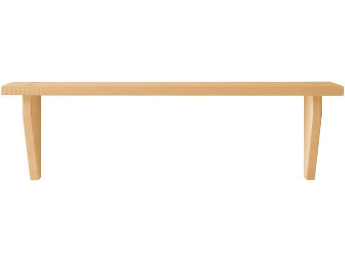 Dorel Home Etajera suspendata din lemn de pin, Anita Natural, L50xl15xH15 cm