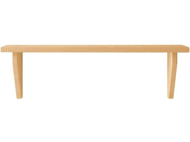 Dorel Home Etajera suspendata din lemn de pin, Anita Natural, L50xl15xH15 cm