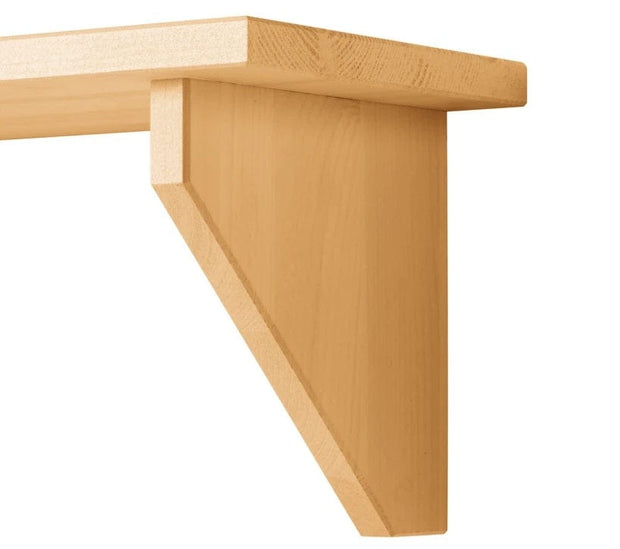 Dorel Home Etajera suspendata din lemn de pin, Anita Natural, L50xl15xH15 cm