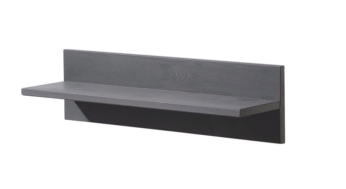 Dorel Home Etajera suspendata din lemn de pin, Toscana Gri, L50xl14xH14 cm