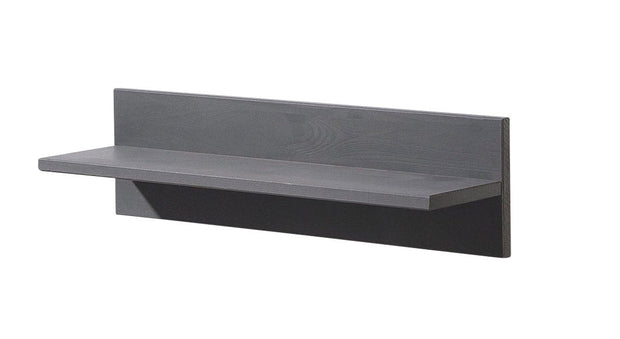 Dorel Home Etajera suspendata din lemn de pin, Toscana Gri, L50xl14xH14 cm