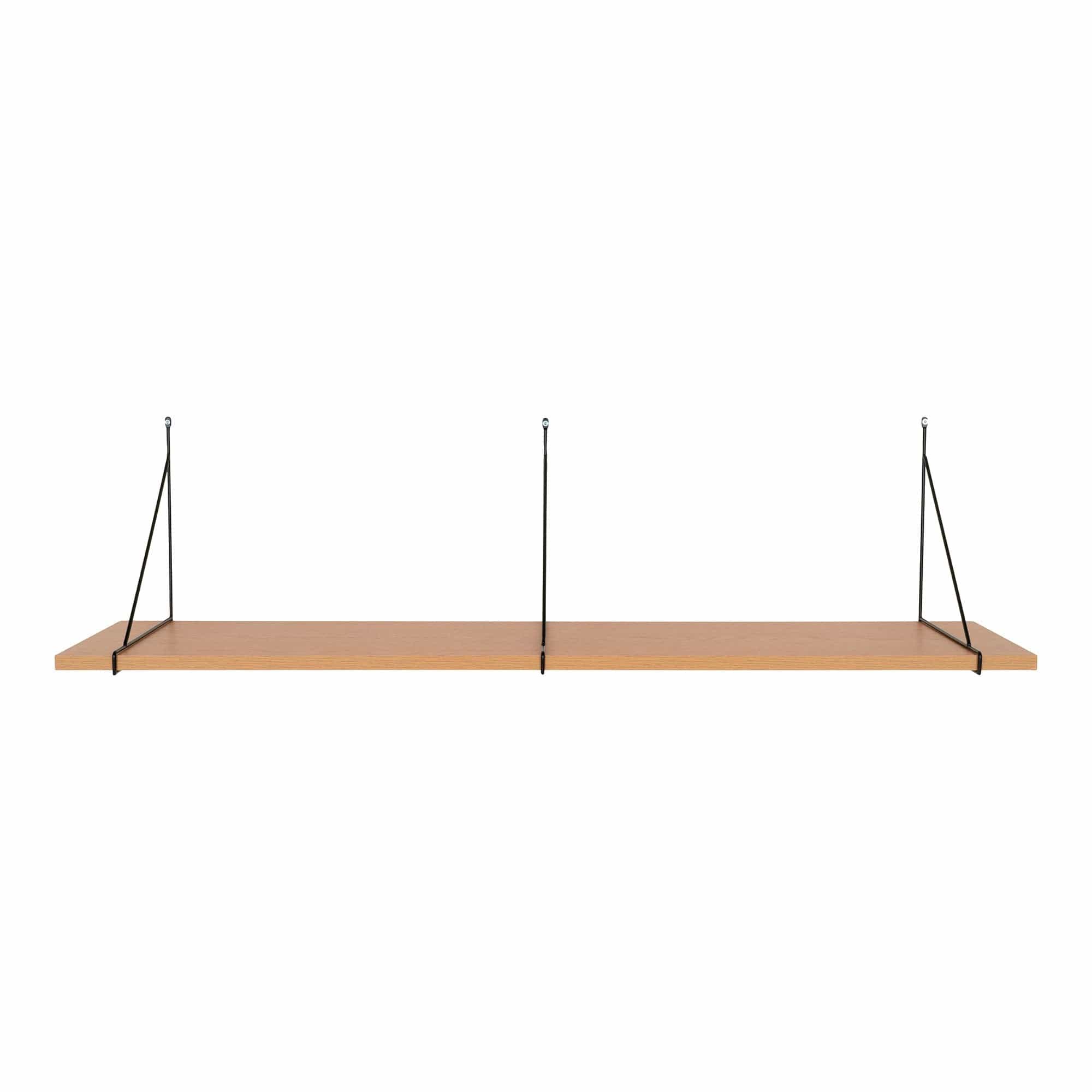 House Nordic Etajera suspendata din metal, Chiba Gri, l120xA29xH31 cm