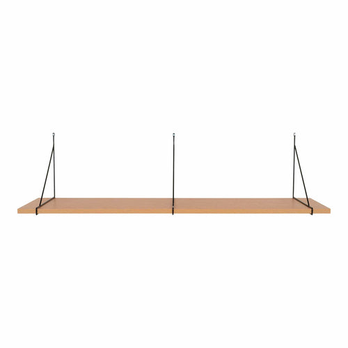 House Nordic Etajera suspendata din metal, Chiba Gri, l120xA29xH31 cm