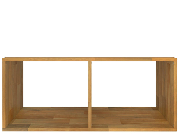 Dorel Home Etajera suspendata din stejar, Elvira Natural, L36xl30xH141 cm