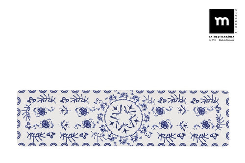 Farfurie din ceramica, Blur Albastru, L30xl8xH2 cm