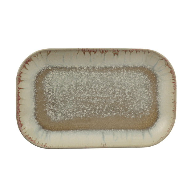 Bloomingville Farfurie din ceramica, Heather Verde, L31xl19xH3 cm