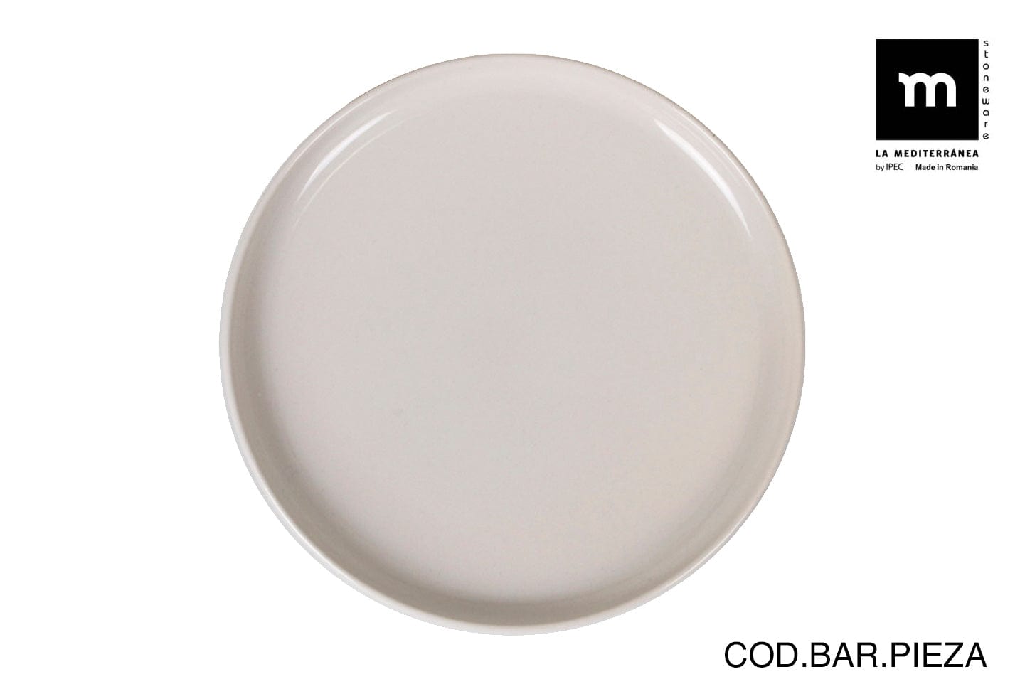 Farfurie din ceramica, Nordic Ivoir, Ø27xH2,8 cm