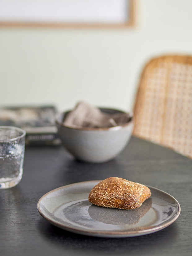 Farfurie din ceramica, Sandrine Gri, Ø22xH2 cm (4)