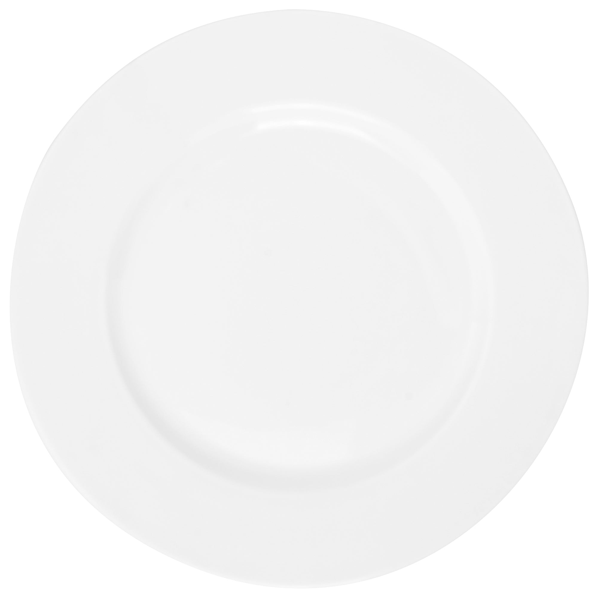 BFSummer Farfurie intinsa din portelan, La Luna Alb, 26,6 cm