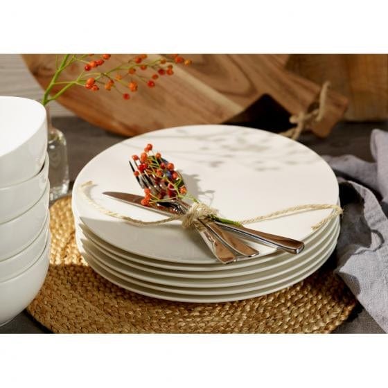 BFSummer Farfurie intinsa din portelan, Voice Basic Alb, 27 cm, Villeroy & Boch