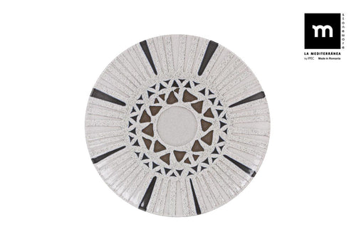 Inde Soler Hispania Farfurie pentru desert, din ceramica, Barroc Multicolor, Ø20xH2 cm