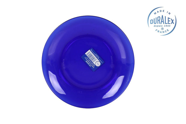 Inde Soler Hispania Farfurie pentru desert, din sticla, Saphir Albastru, Ø19xH2 cm