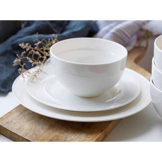 BFSummer Farfurie salata din portelan, Neo Alb, 21 cm, Villeroy & Boch