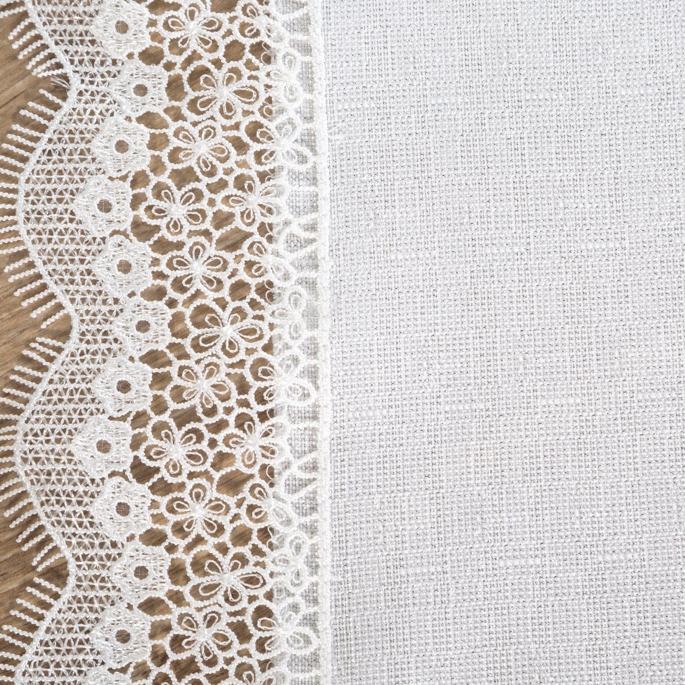 BFSummer Fata de masa Julie Alb, 70 x 150 cm