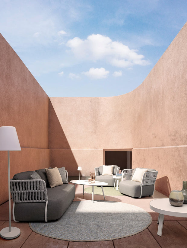 Fata perna decorativa de exterior, Savan Bej, 45 x 45 cm (1)