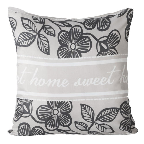 Fata perna decorativa, Marley Gri, 45 x 45 cm