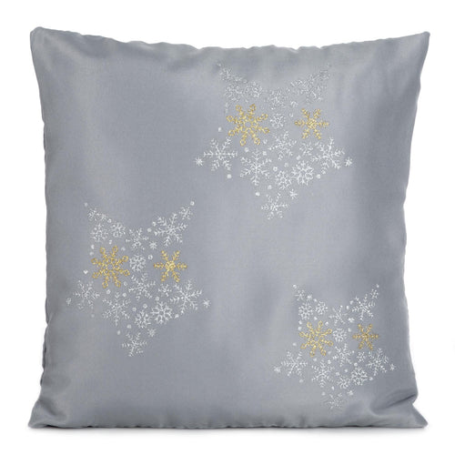 BFSummer Fata perna decorativa pentru Craciun Alex Gri, 45 x 45 cm