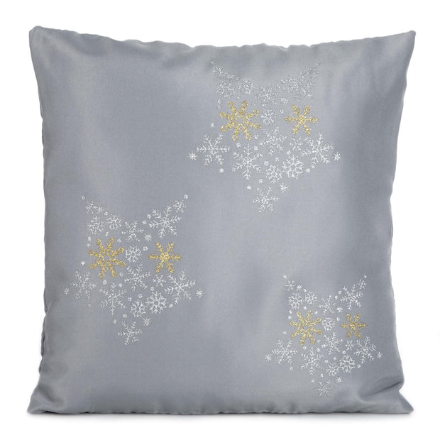 BFSummer Fata perna decorativa pentru Craciun Alex Gri, 45 x 45 cm