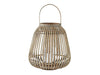 BFSummer Felinar decorativ din bambus Lantern 341013 Natural, Ø37xH40 cm, Villa Collection