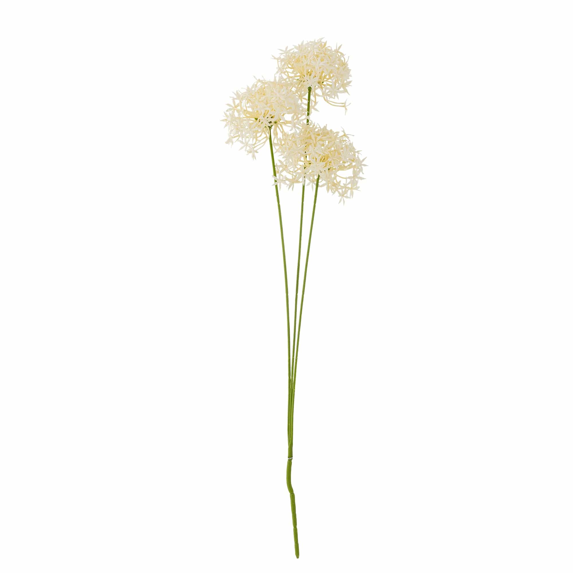 Fir floare artificiala, Allium Alb, H63,5 cm