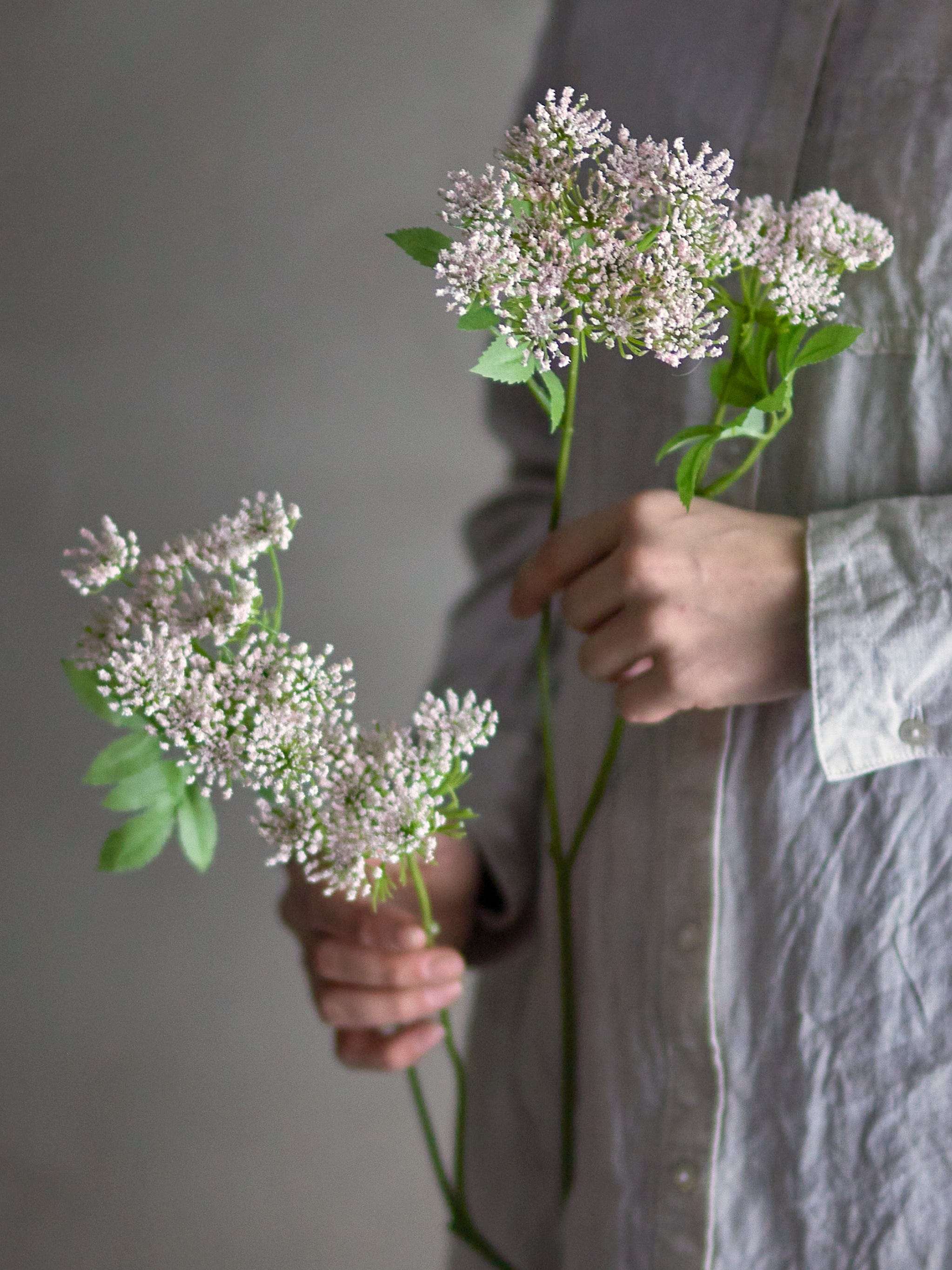 Fir floare artificiala, Fennel Roz, H66 cm (3)