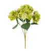 Fir floare artificiala, Hydrangea Alb, H49 cm