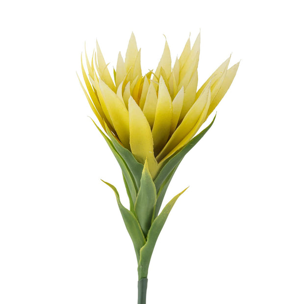 Fir floare artificiala, Lily Galben, H76 cm (2)