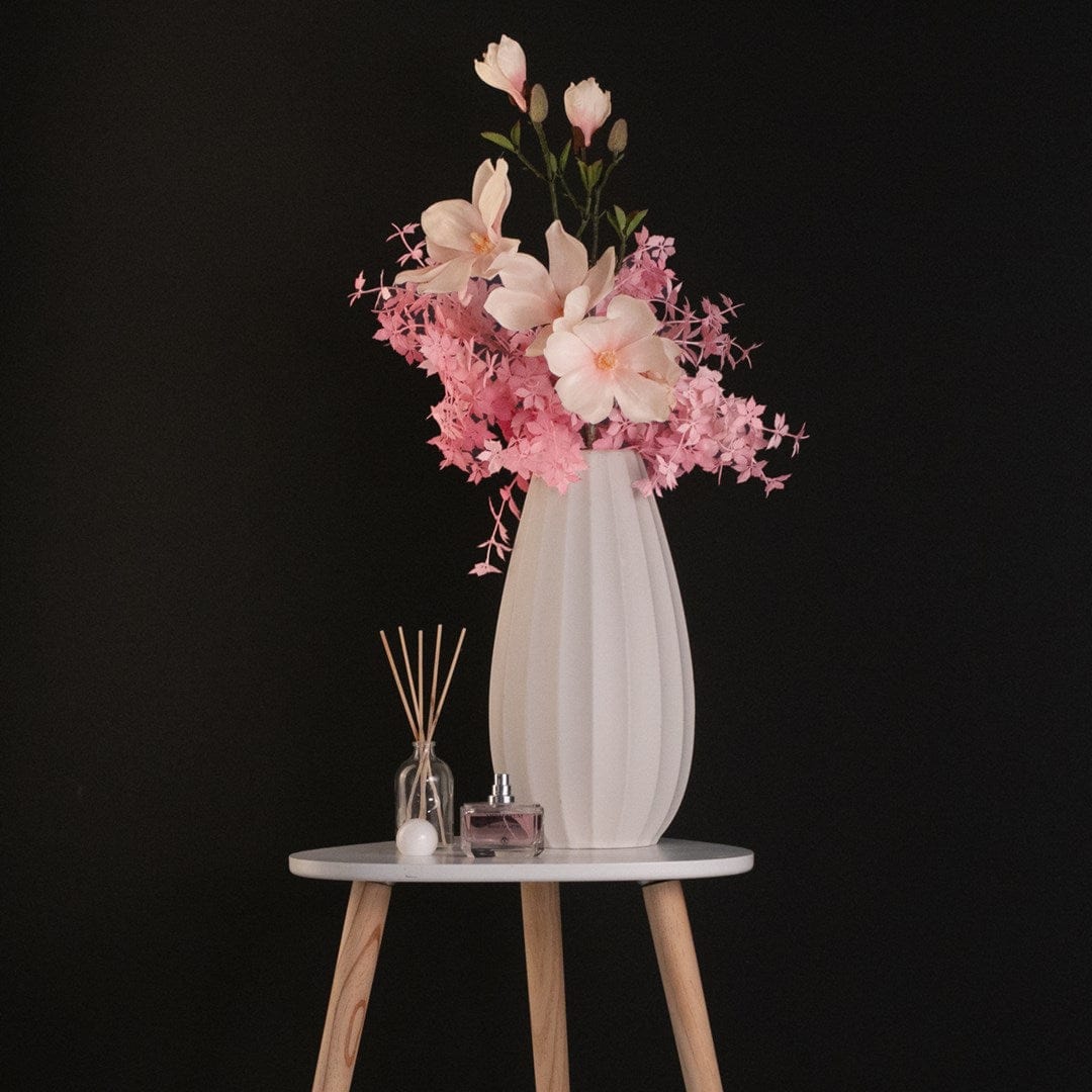 Decoking Fir floare artificiala, Magnoli Roz / Verde, H69 cm