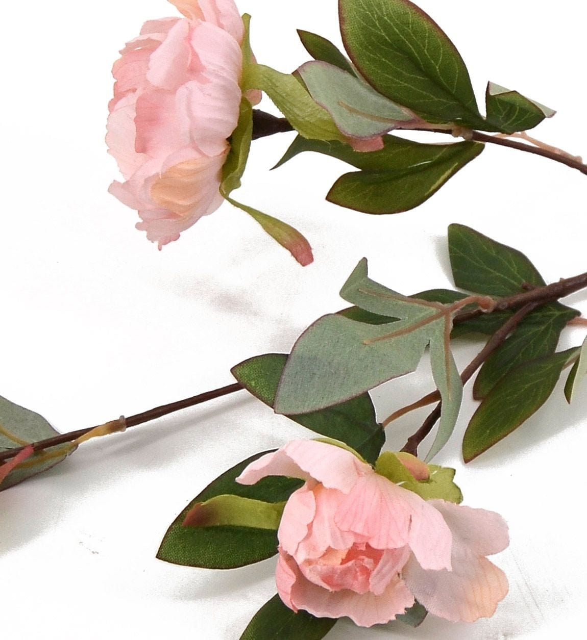 Fir floare artificiala Peony Roz, 55 cm (1)