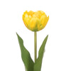 Decoking Fir floare artificiala, Tulipi Galben / Verde, H50 cm
