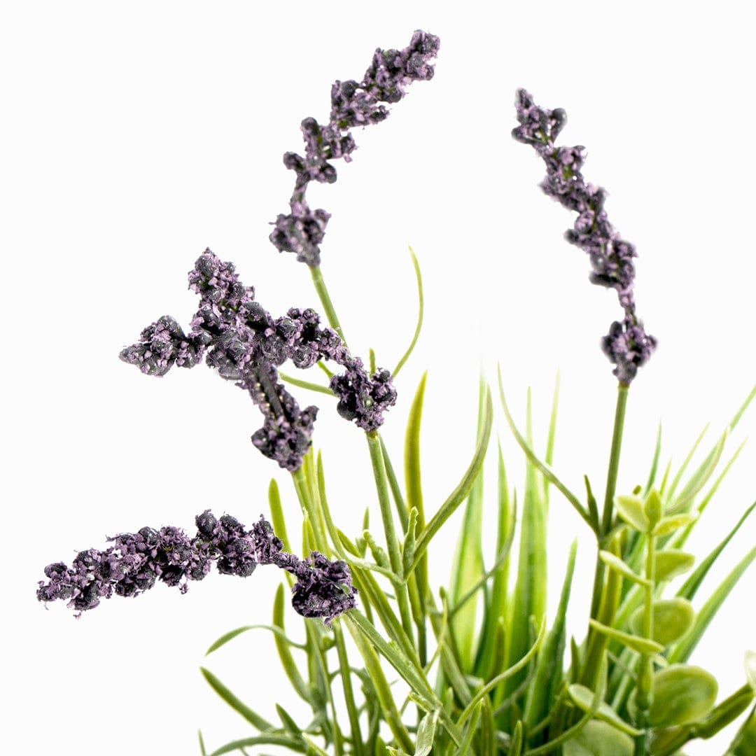 Decoking Floare artificiala in ghiveci, Lavendi Multicolor, H32 cm