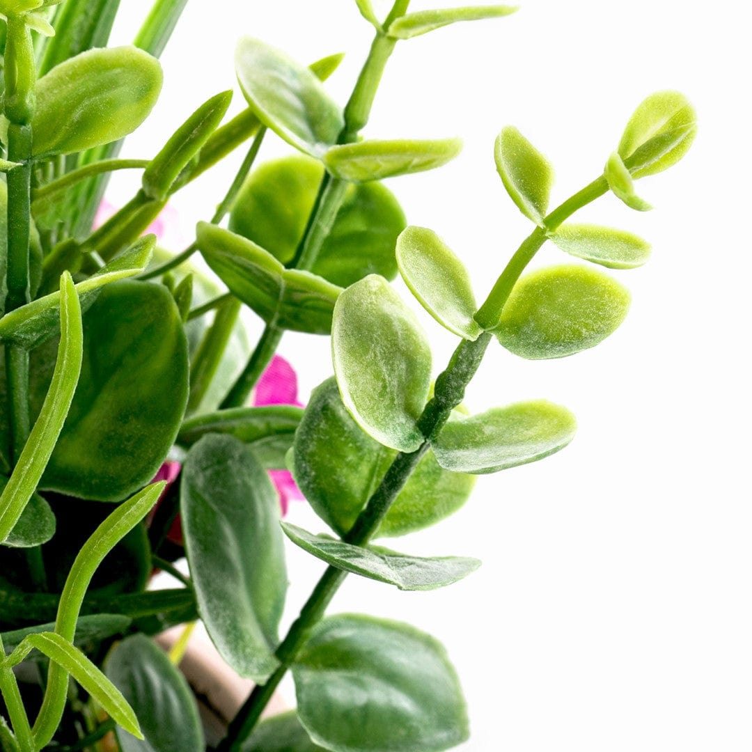 Decoking Floare artificiala in ghiveci, Lavendi Multicolor, H32 cm