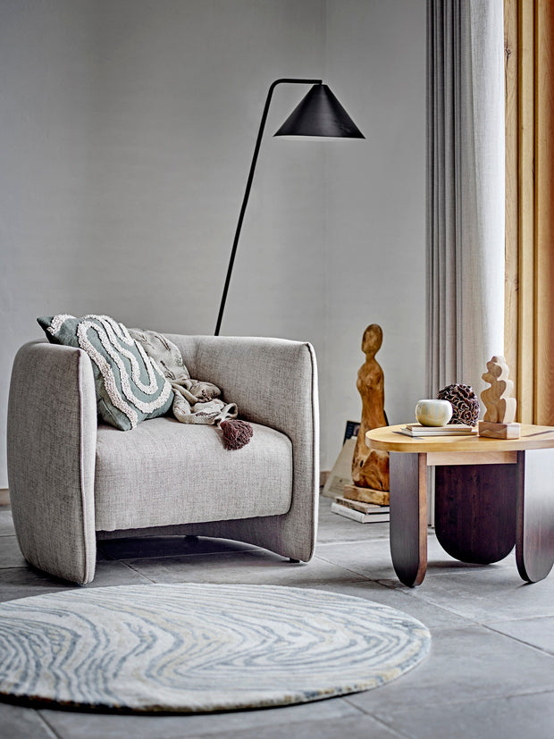 Fotoliu Fix tapitat cu stofa, Bacio Natural, l92xA87xH74 cm (5)