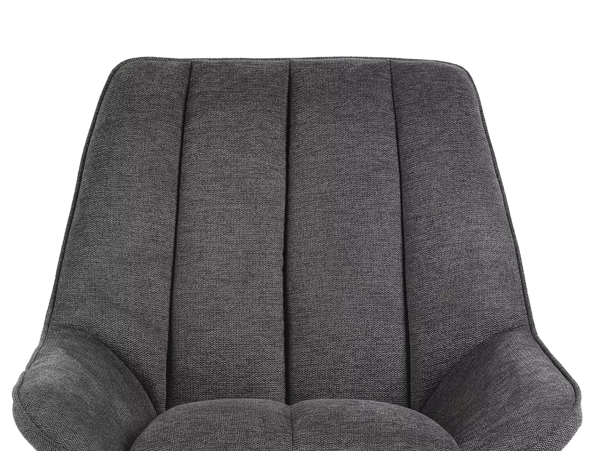 Fotoliu Fix tapitat cu stofa, Cella Brego Gri Inchis / Negru, l73xA77xH86 cm (2)