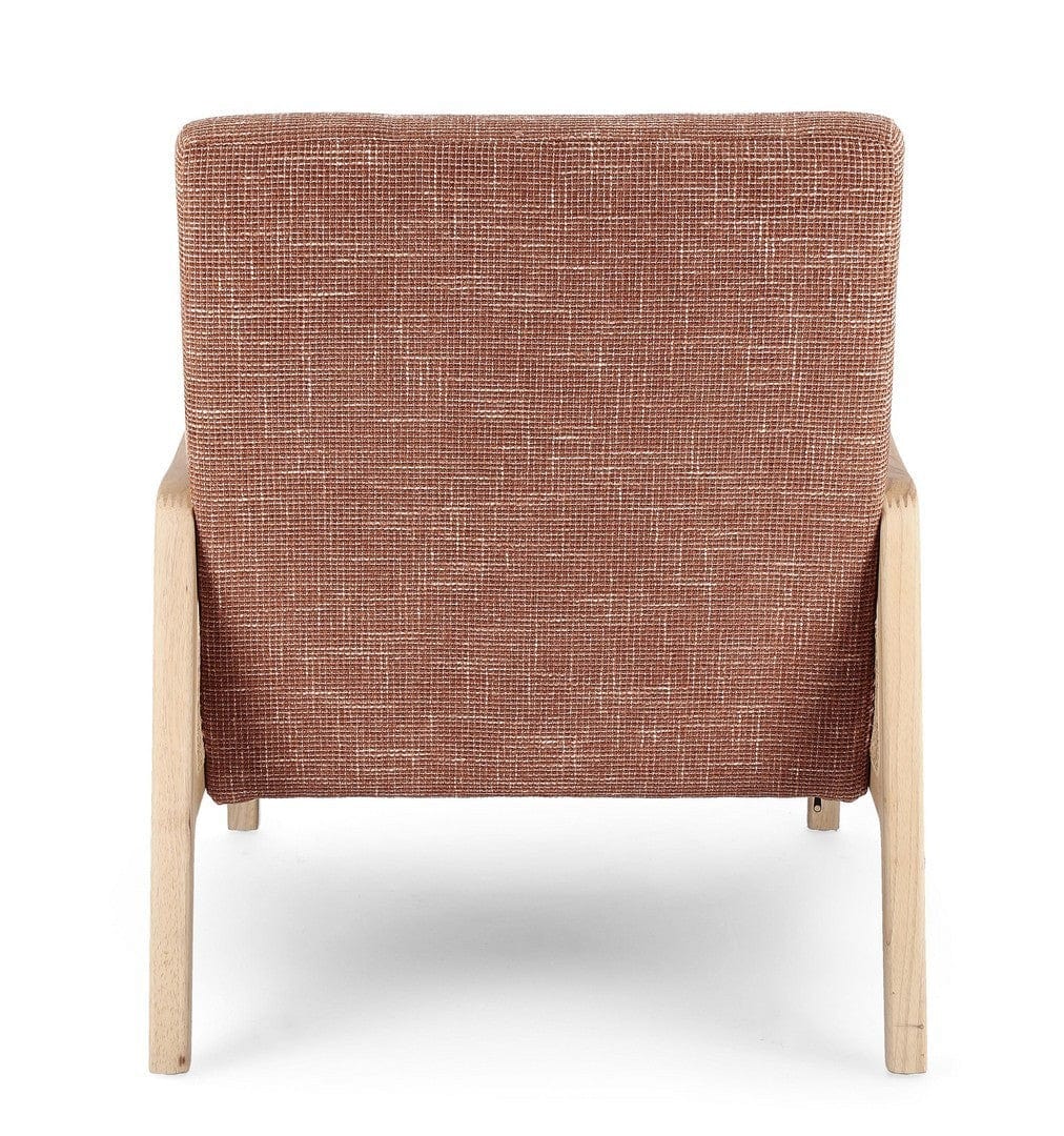 Fotoliu Fix tapitat cu stofa, Deanna Autumn Maro / Natural, l67,5xA82xH83 cm (3)