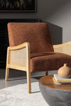 Fotoliu Fix tapitat cu stofa, Deanna Autumn Maro / Natural, l67,5xA82xH83 cm (7)