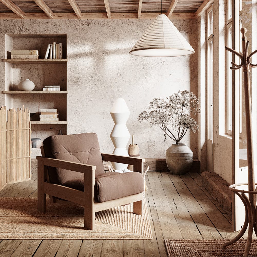 Fotoliu Fix tapitat cu stofa, Mexico Oil Maro, l75xA105xH83 cm (1)