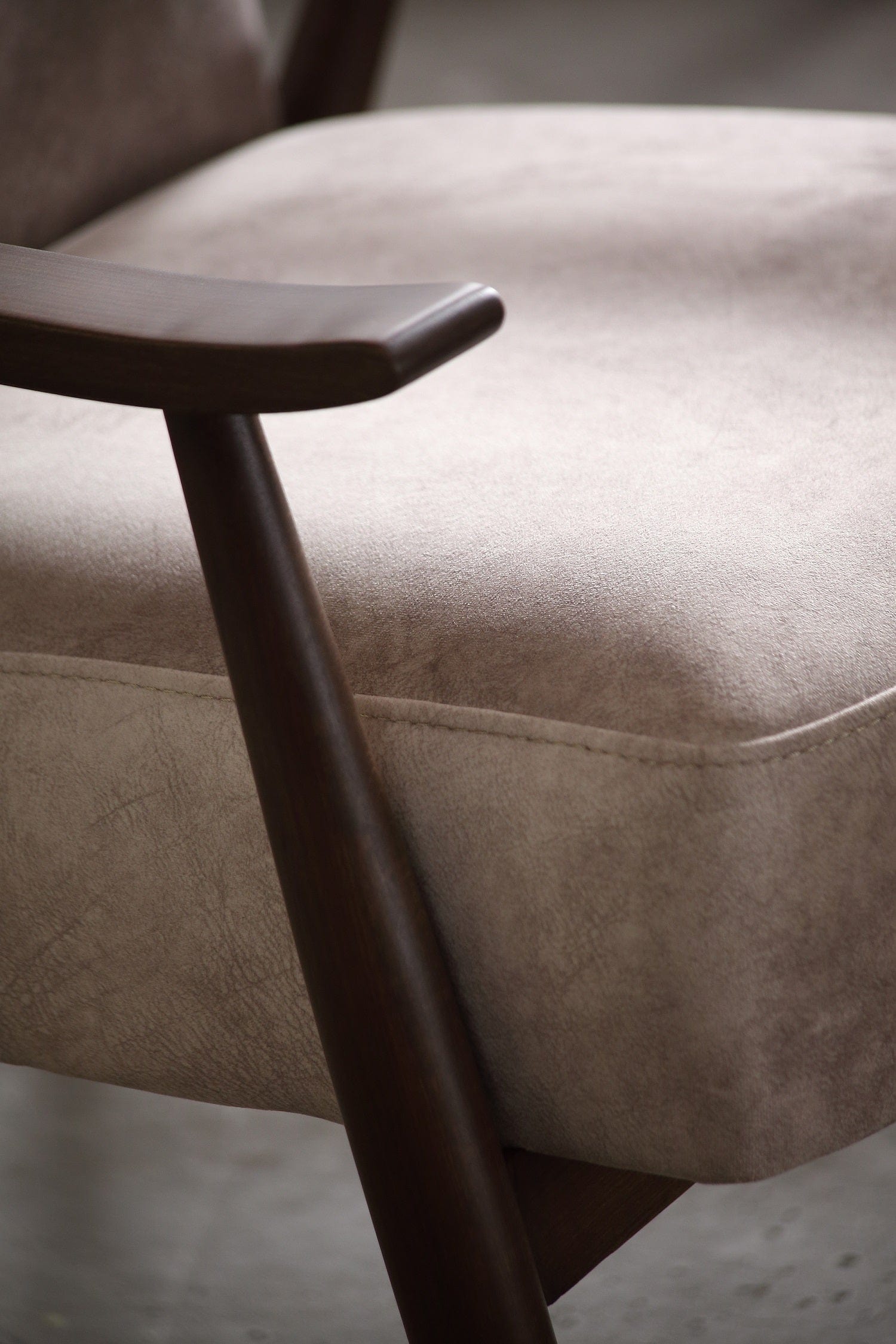 Dogtas Fotoliu fix tapitat cu stofa Nadia Gri, l70xA80xH86 cm