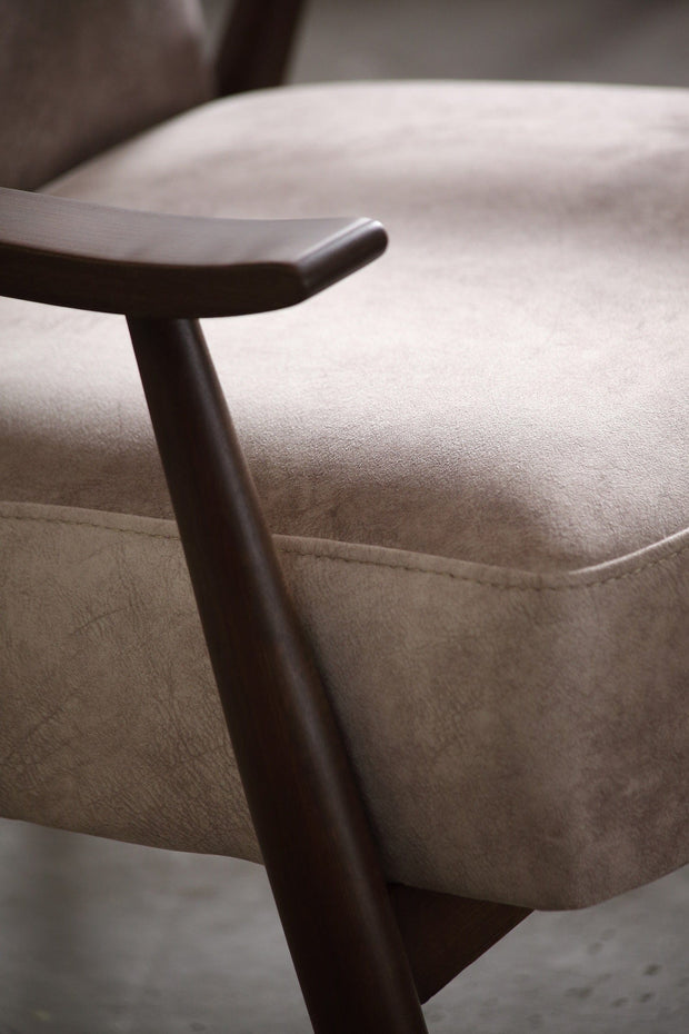 Dogtas Fotoliu fix tapitat cu stofa Nadia Gri, l70xA80xH86 cm