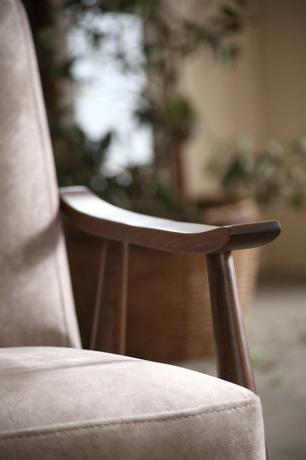 Fotoliu fix tapitat cu stofa Nadia Gri, l70xA80xH86 cm (7)