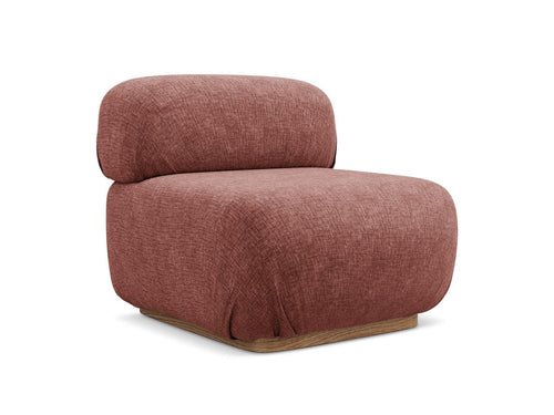 Makamii Roz Fotoliu Modular tapitat cu stofa, Ailani 1S-21, l95xA80xH73 cm