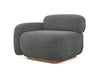 Makamii Gri Fotoliu Modular tapitat cu stofa, Ailani L1S-22, l95xA95xH73 cm