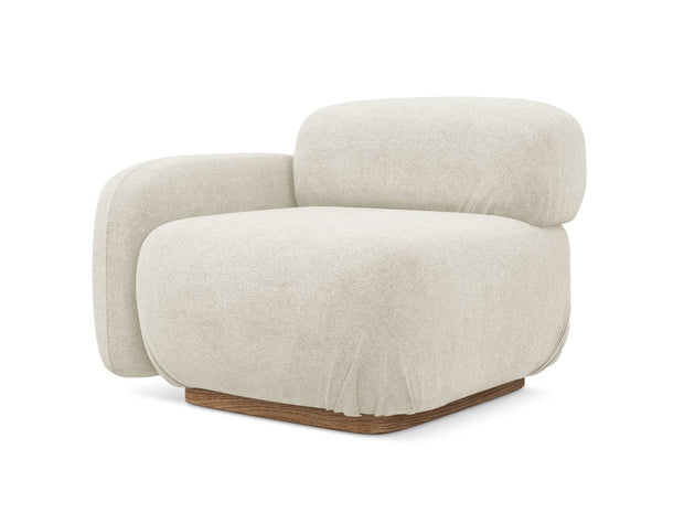 Makamii Ivoir Fotoliu Modular tapitat cu stofa, Ailani L1S-7, l95xA95xH73 cm