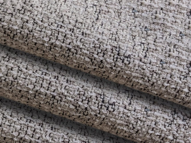 Makamii Fotoliu Modular tapitat cu stofa, Ailani L1S C5 Bej Inchis / Natural, l95xA95xH73 cm