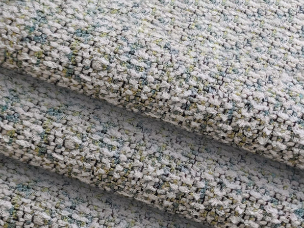 Makamii Fotoliu Modular tapitat cu stofa, Ailani R1S C10 Verde Deschis / Natural, l95xA95xH73 cm