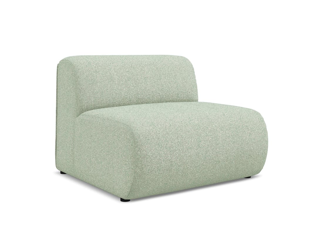 Makamii Verde Fotoliu Modular tapitat cu stofa, Ekahi 1S-20, l90xA89xH70 cm